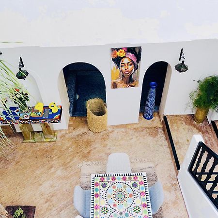 Riad Darna 4 Chambres Avec Piscine Et Petit Dejeuner Marrakesh Exteriör bild