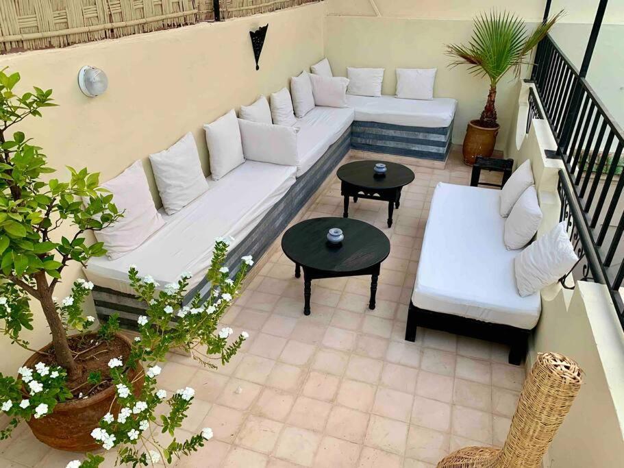 Riad Darna 4 Chambres Avec Piscine Et Petit Dejeuner Marrakesh Exteriör bild