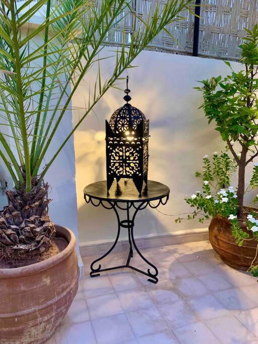 Riad Darna 4 Chambres Avec Piscine Et Petit Dejeuner Marrakesh Exteriör bild