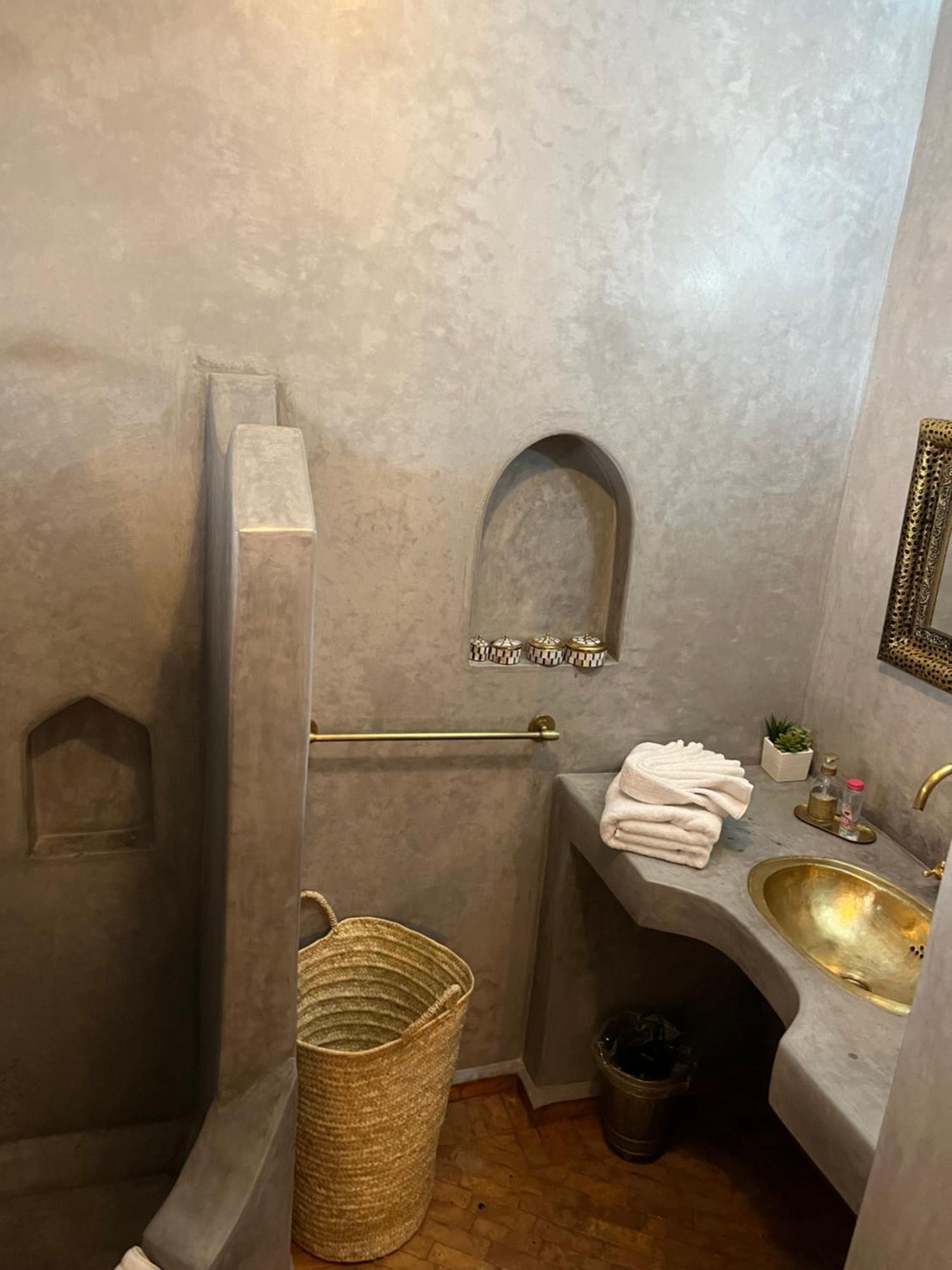 Riad Darna 4 Chambres Avec Piscine Et Petit Dejeuner Marrakesh Exteriör bild