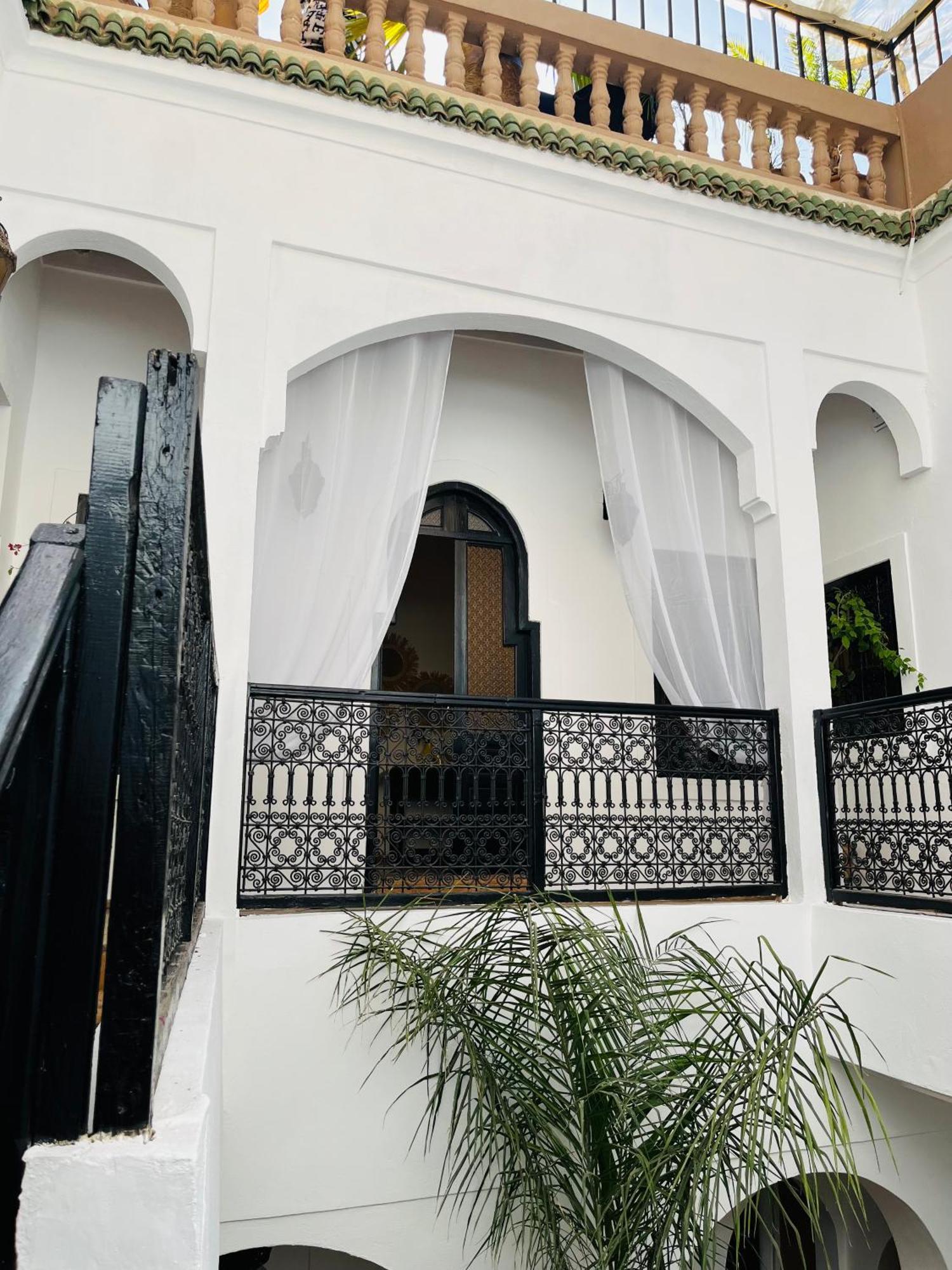 Riad Darna 4 Chambres Avec Piscine Et Petit Dejeuner Marrakesh Exteriör bild