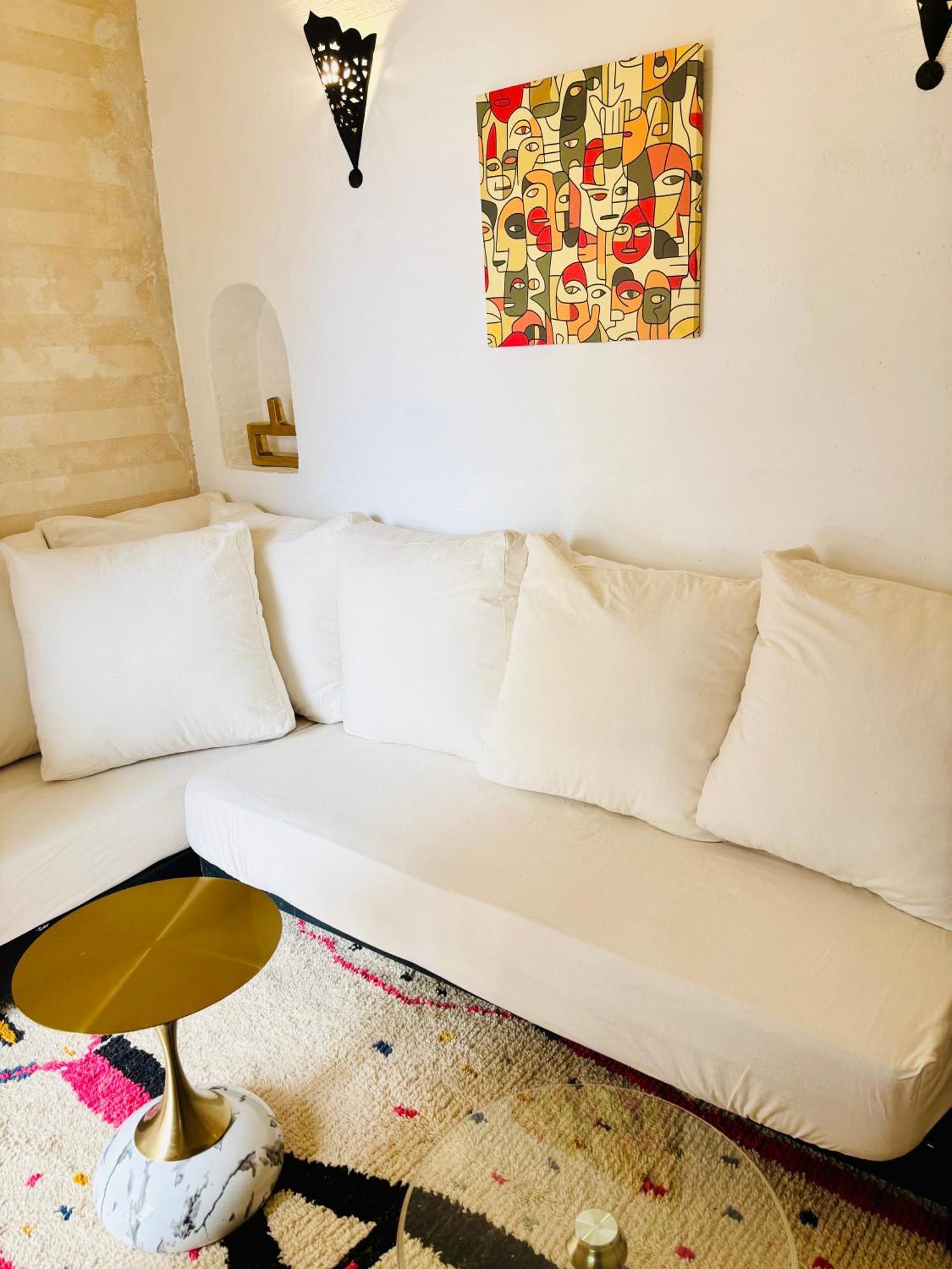 Riad Darna 4 Chambres Avec Piscine Et Petit Dejeuner Marrakesh Exteriör bild