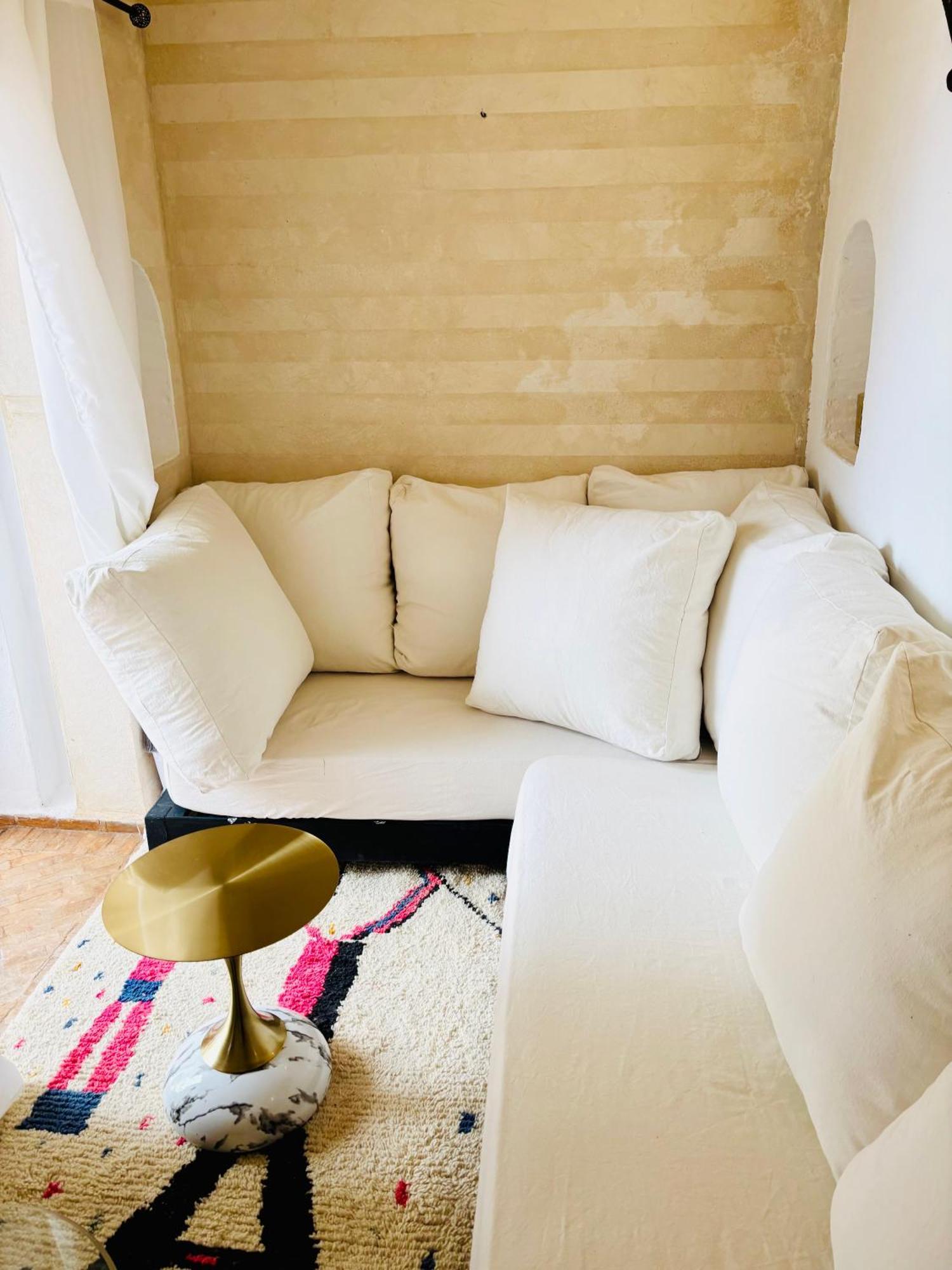 Riad Darna 4 Chambres Avec Piscine Et Petit Dejeuner Marrakesh Exteriör bild