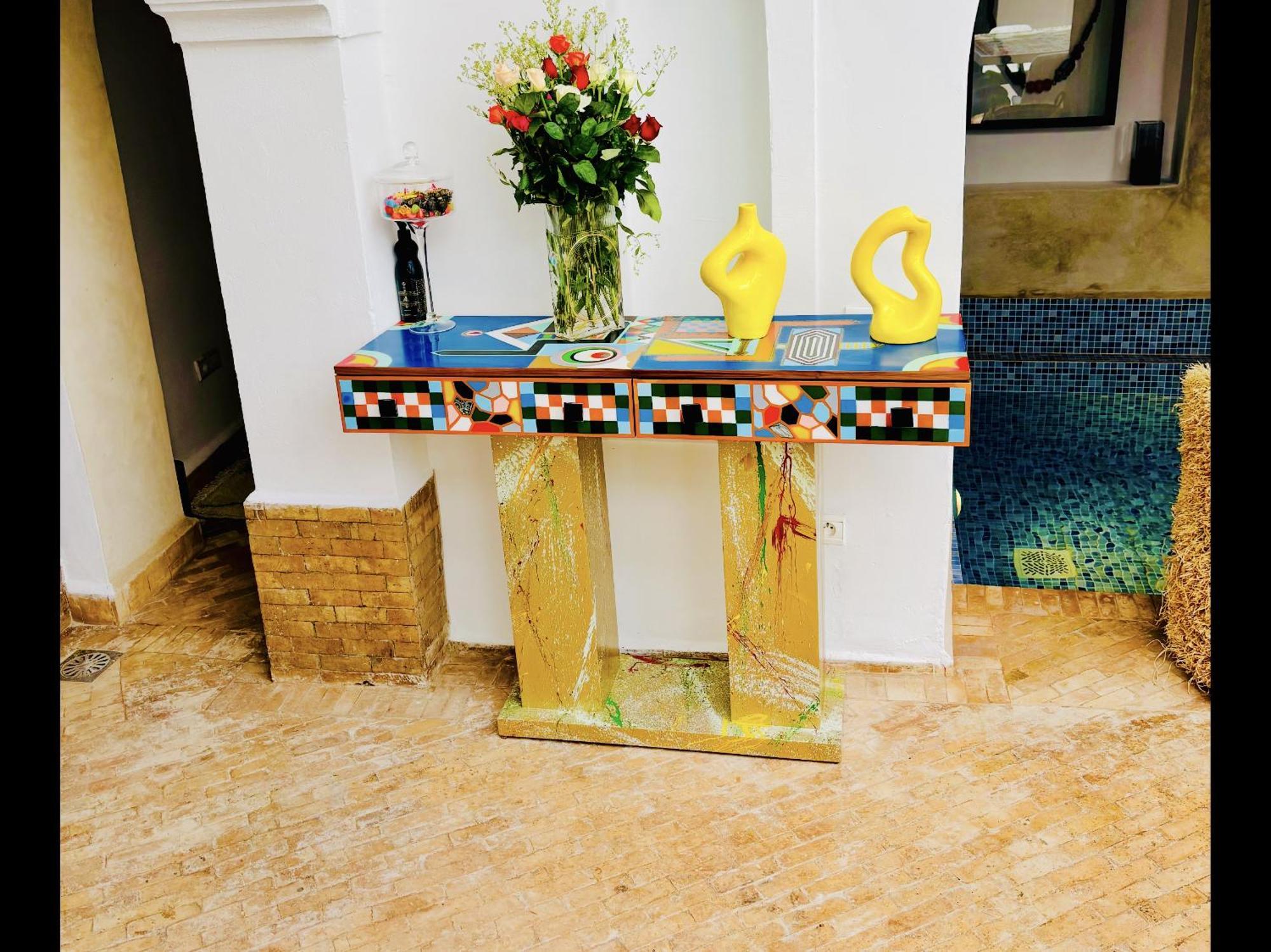 Riad Darna 4 Chambres Avec Piscine Et Petit Dejeuner Marrakesh Exteriör bild